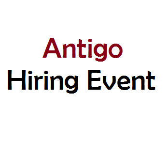 2018 Antigo Hiring Event Header