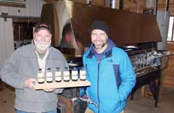 Dave and Jeremy Solin of Tapped Infused Maple Syrup were nominated for the "Coolest Thing Made in Wisconsin.''