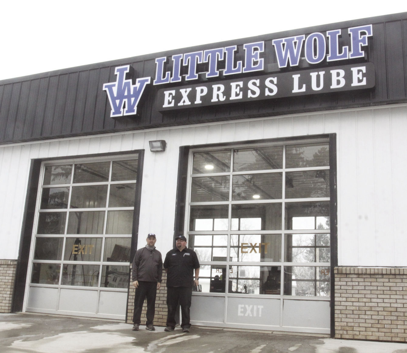 Little Wolf Express Lube across from Fairgrounds