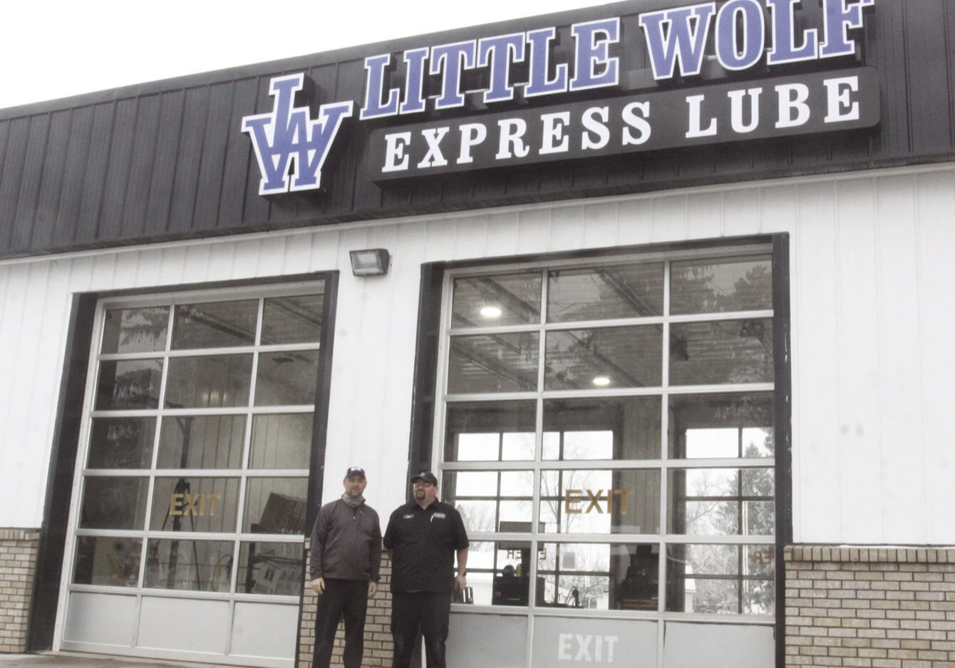 Little Wolf Express Lube across from Fairgrounds